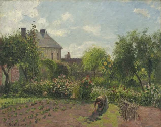 De Tuin van de Kunstenaar in Eragny, 1898